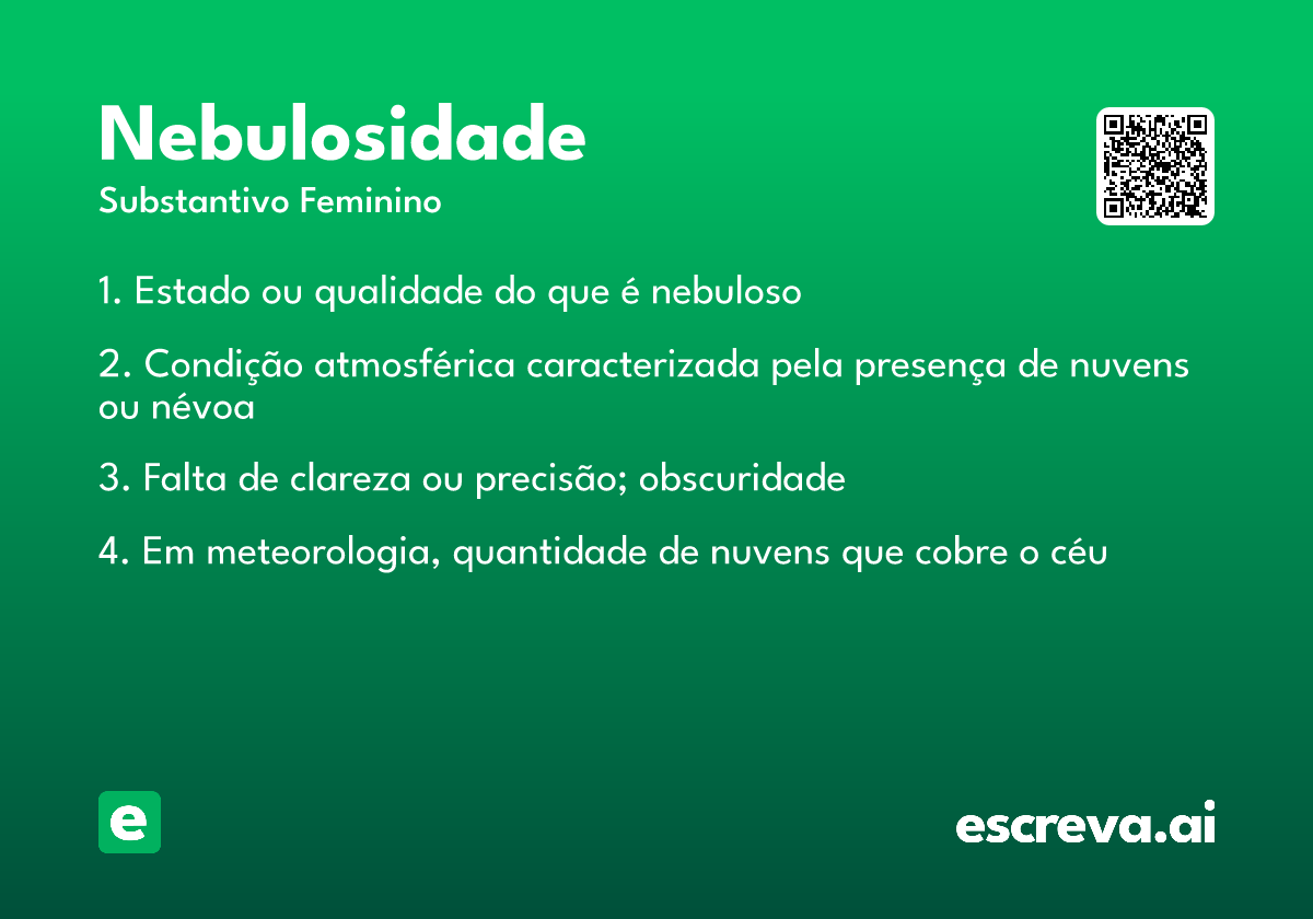 nebulosidade