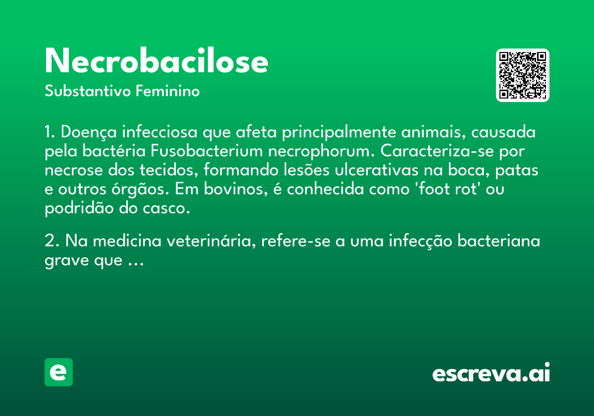 necrobacilose