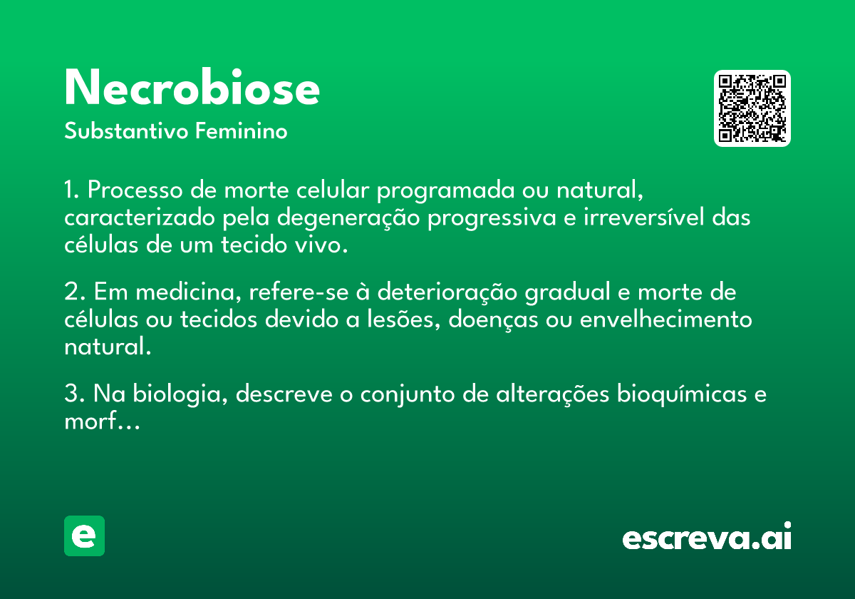 necrobiose