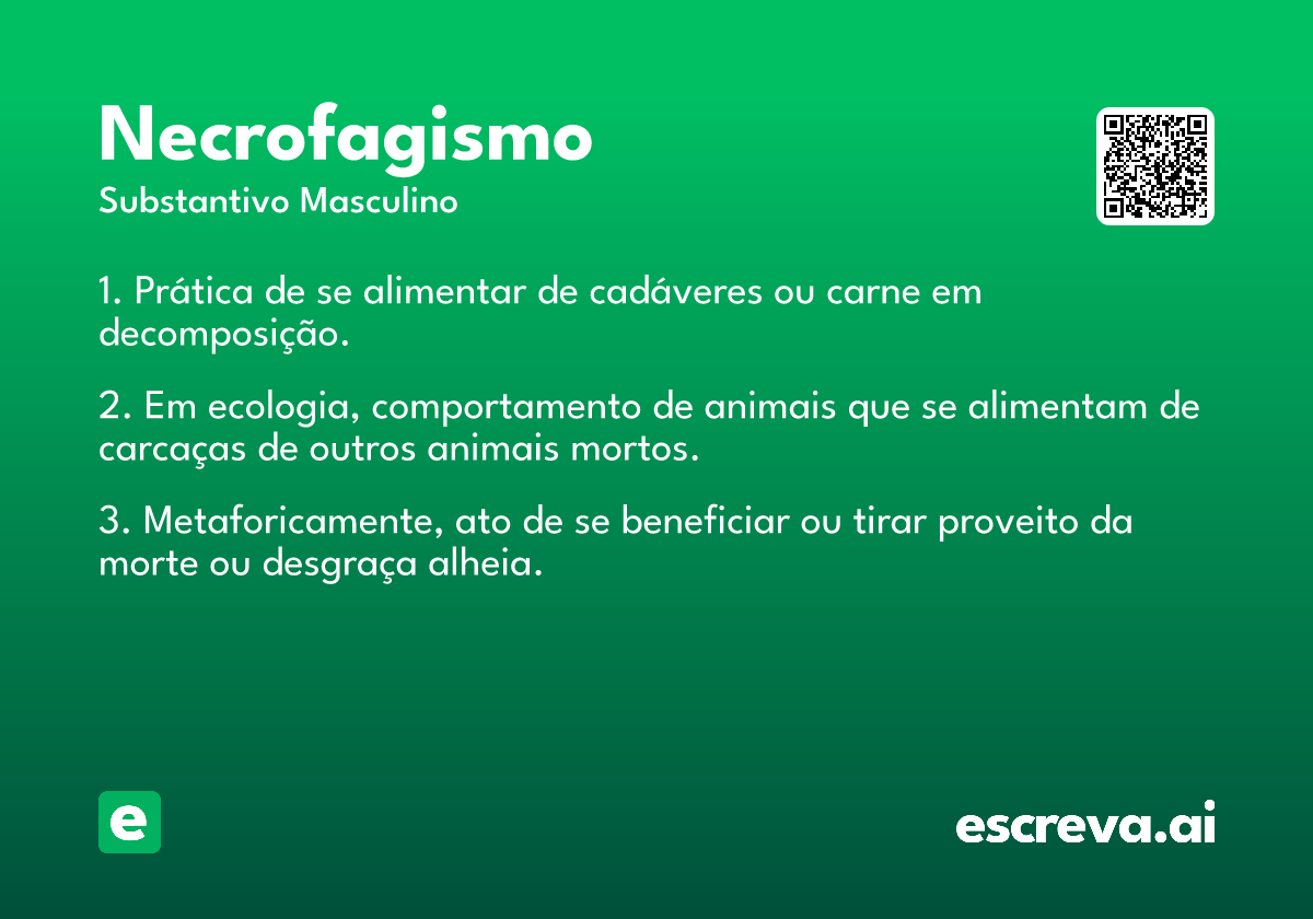 necrofagismo