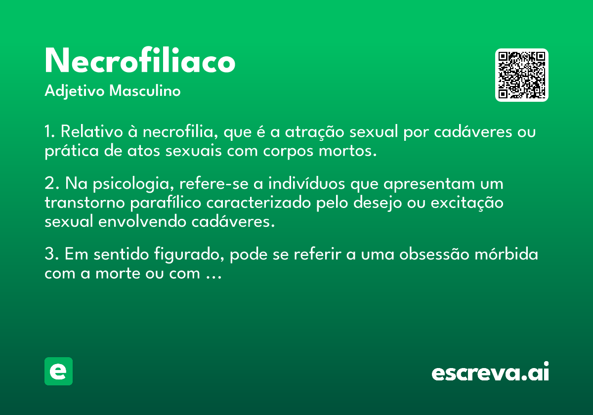 necrofiliaco