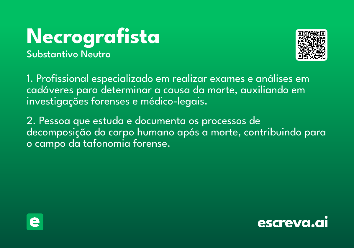 necrografista