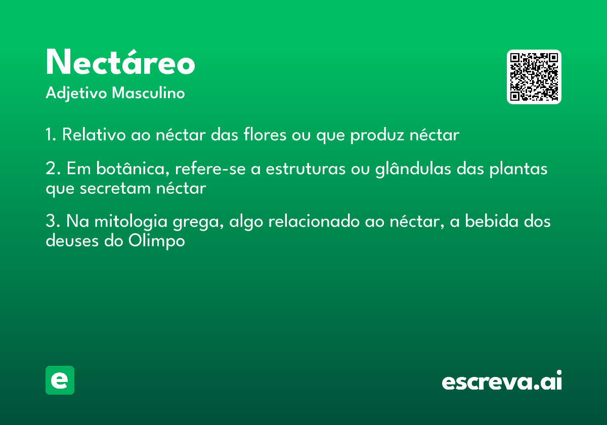 nectáreo