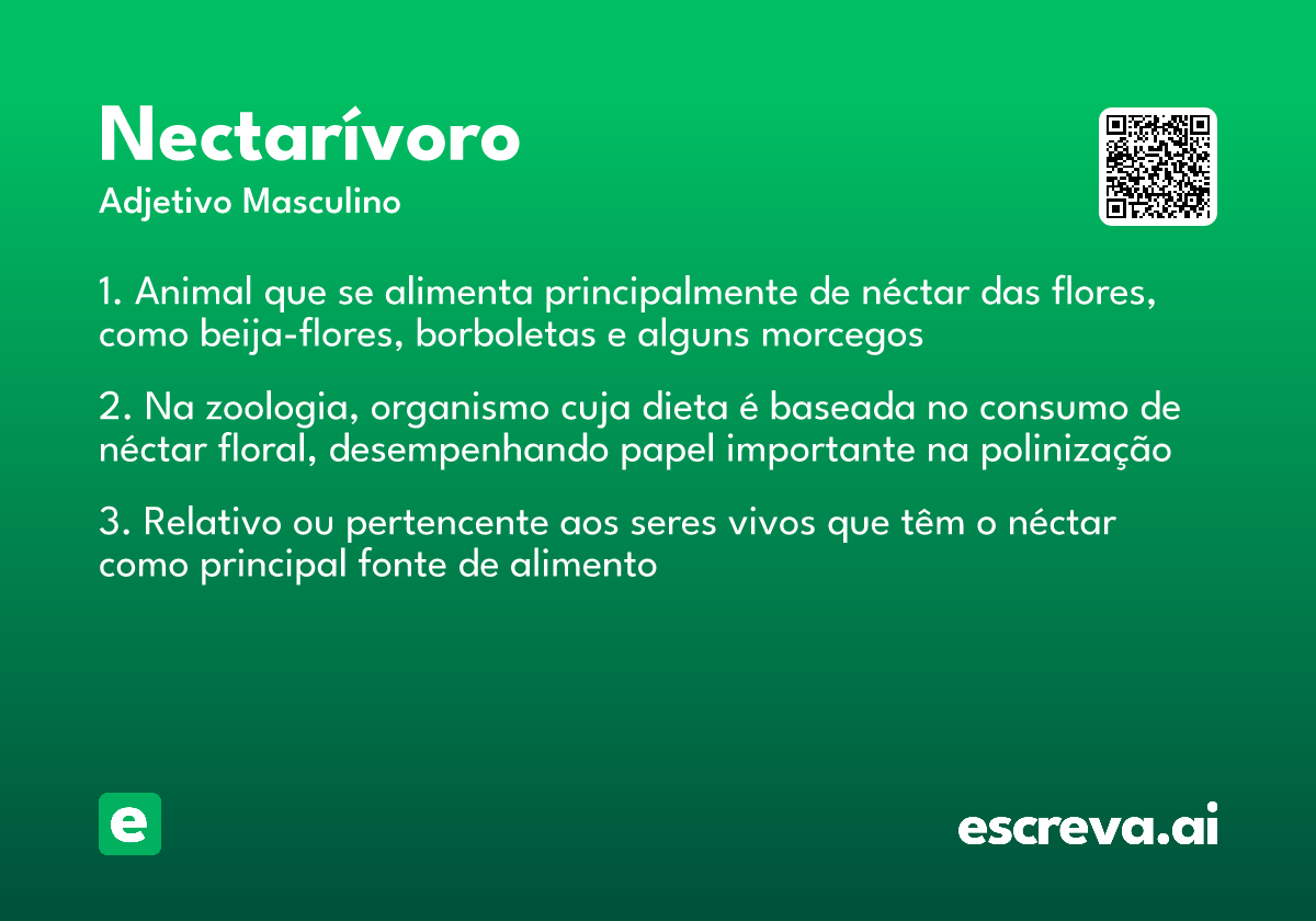 nectarívoro