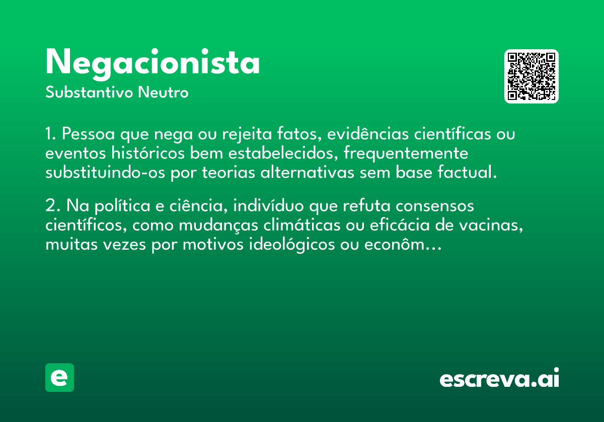negacionista