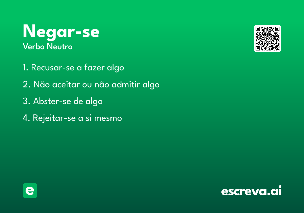 negar-se