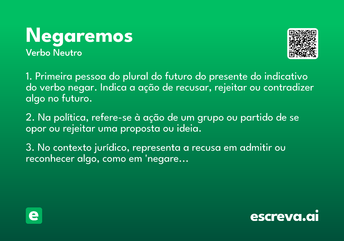 negaremos