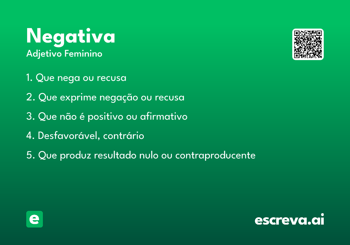 negativa