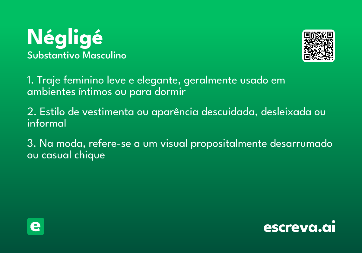 négligé