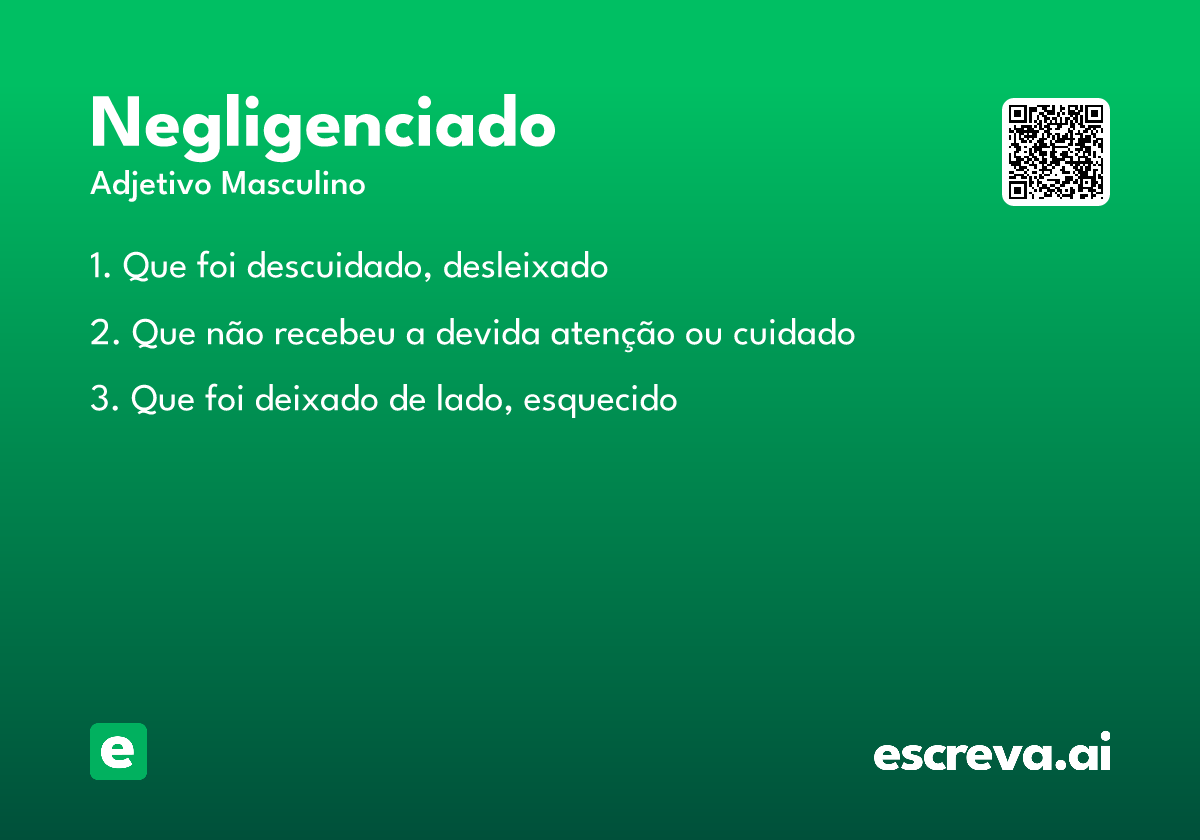 negligenciado