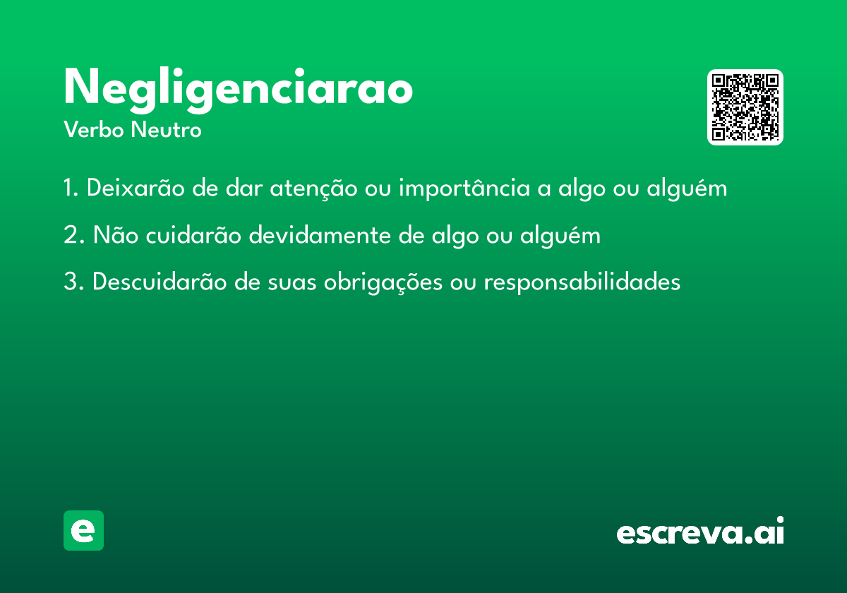 negligenciarao