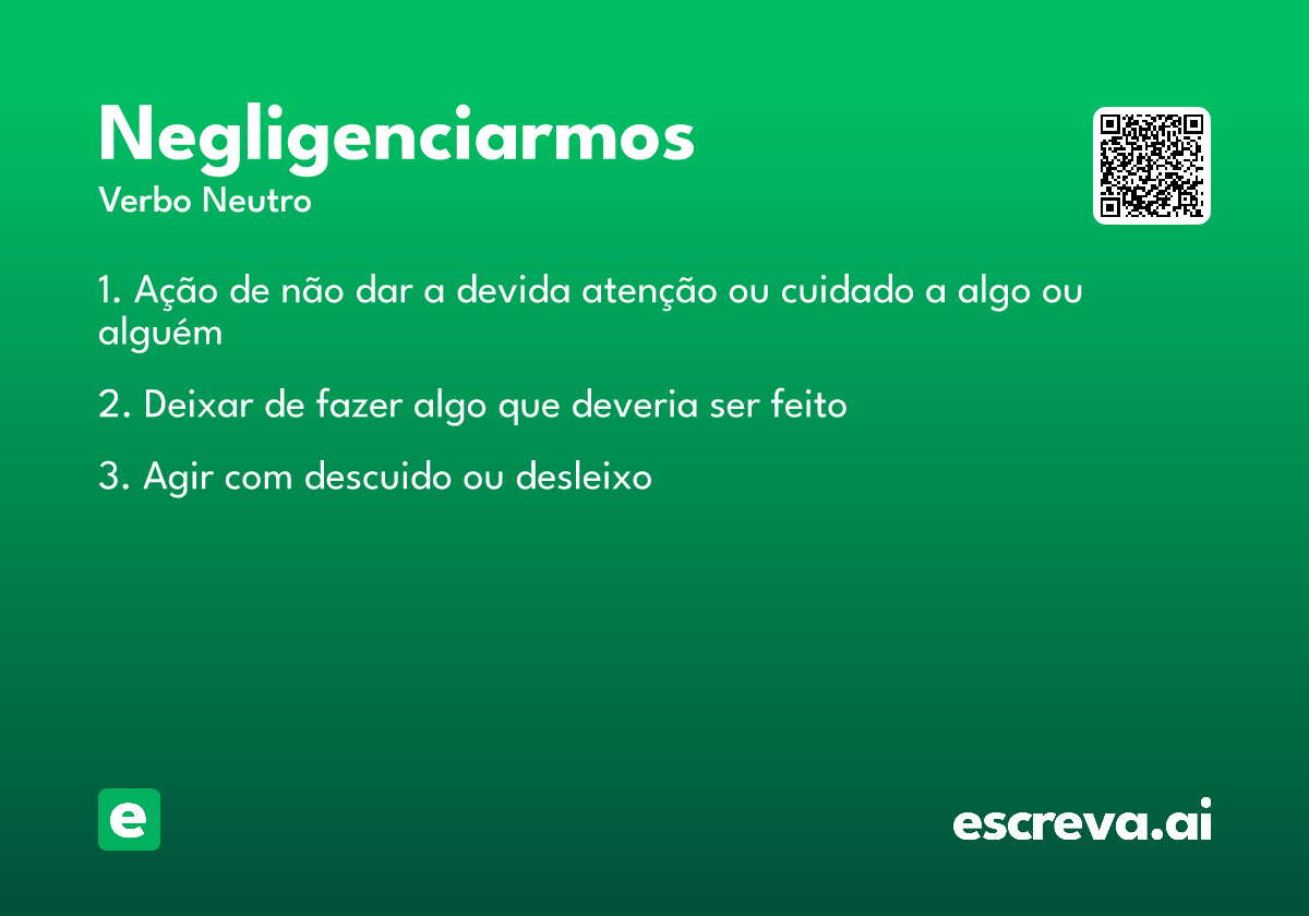 negligenciarmos