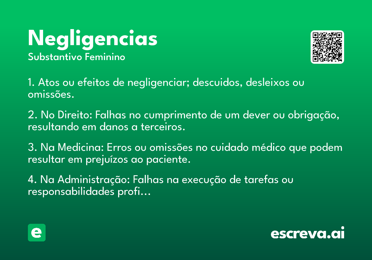 negligencias