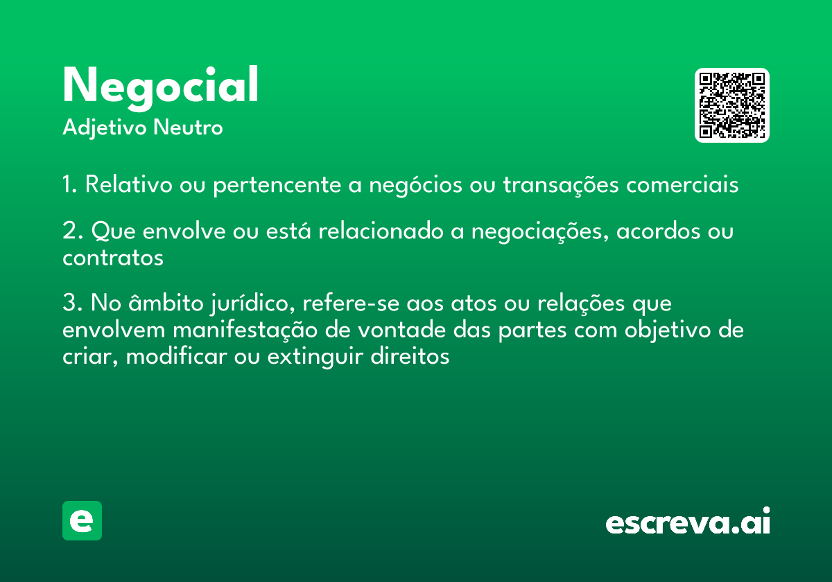 negocial