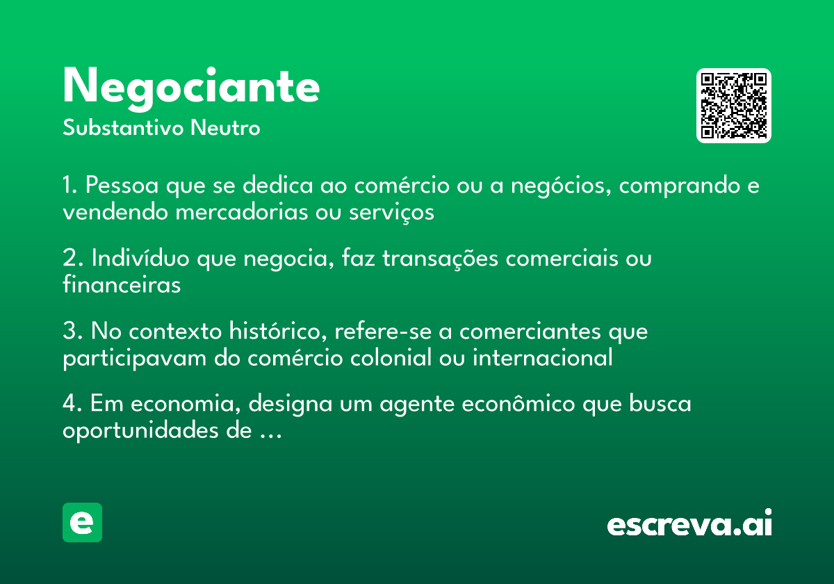 negociante