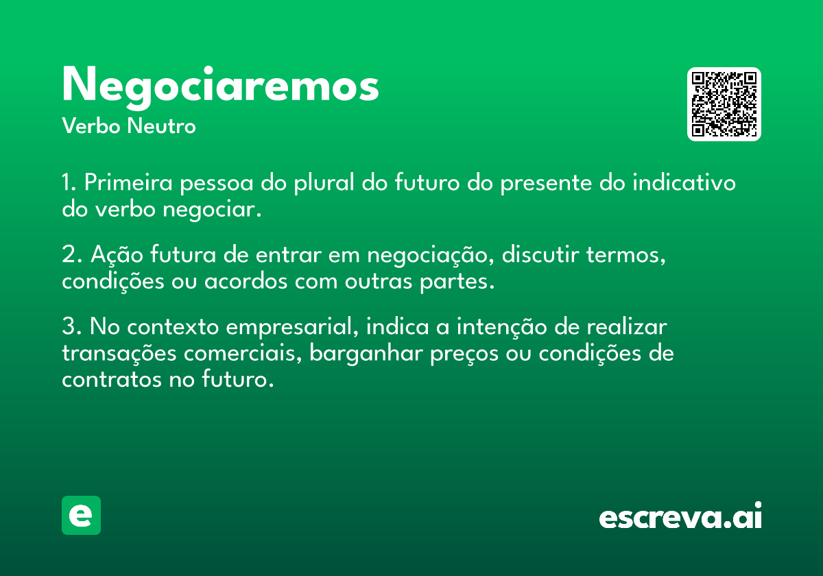 negociaremos