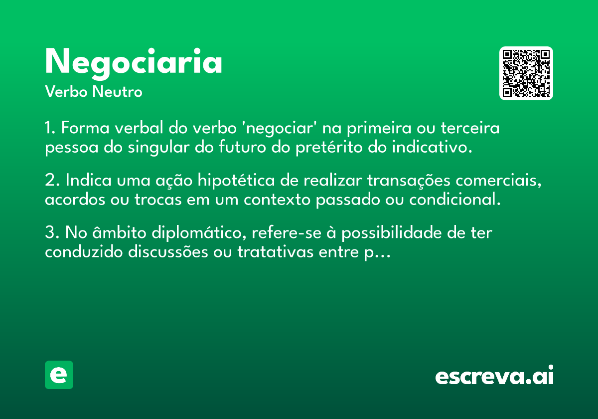 negociaria