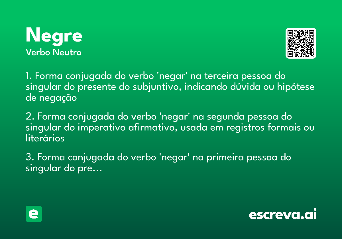 negre