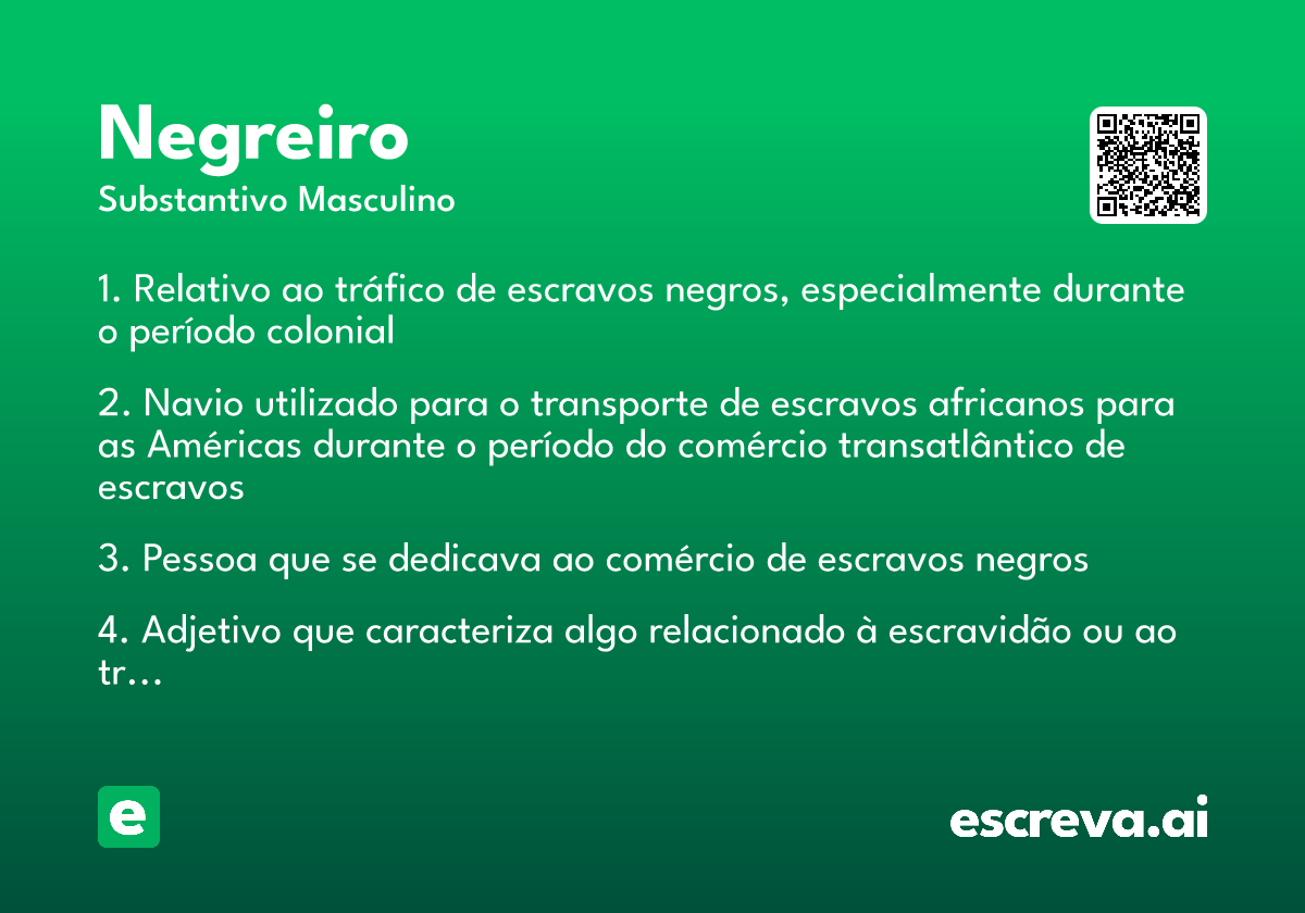 negreiro