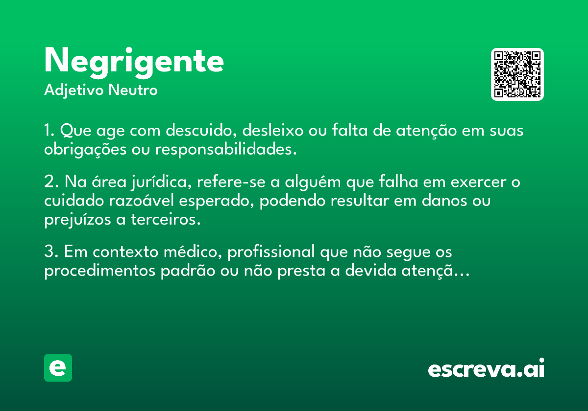 negrigente