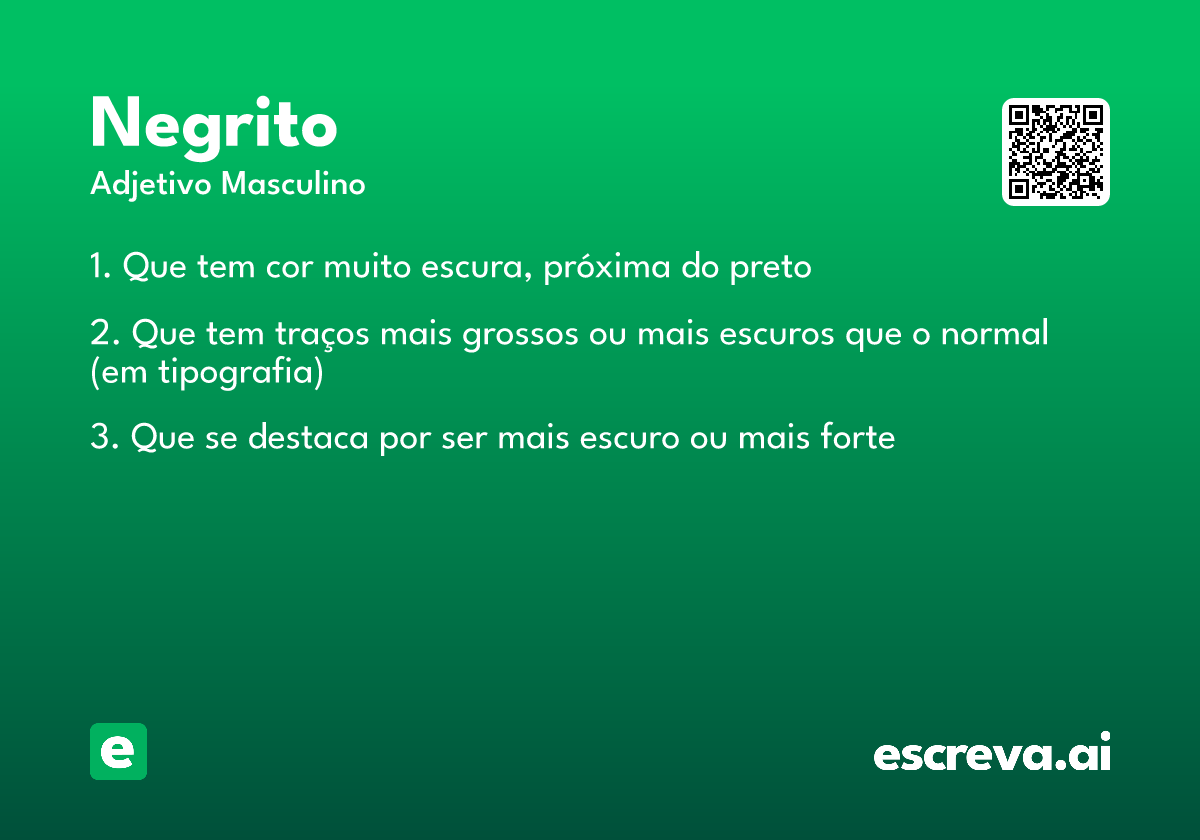 negrito