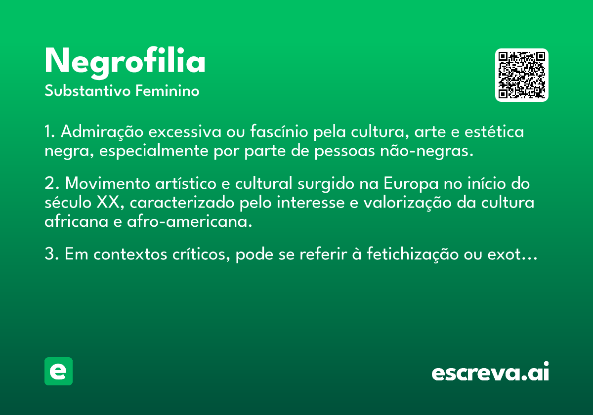 negrofilia