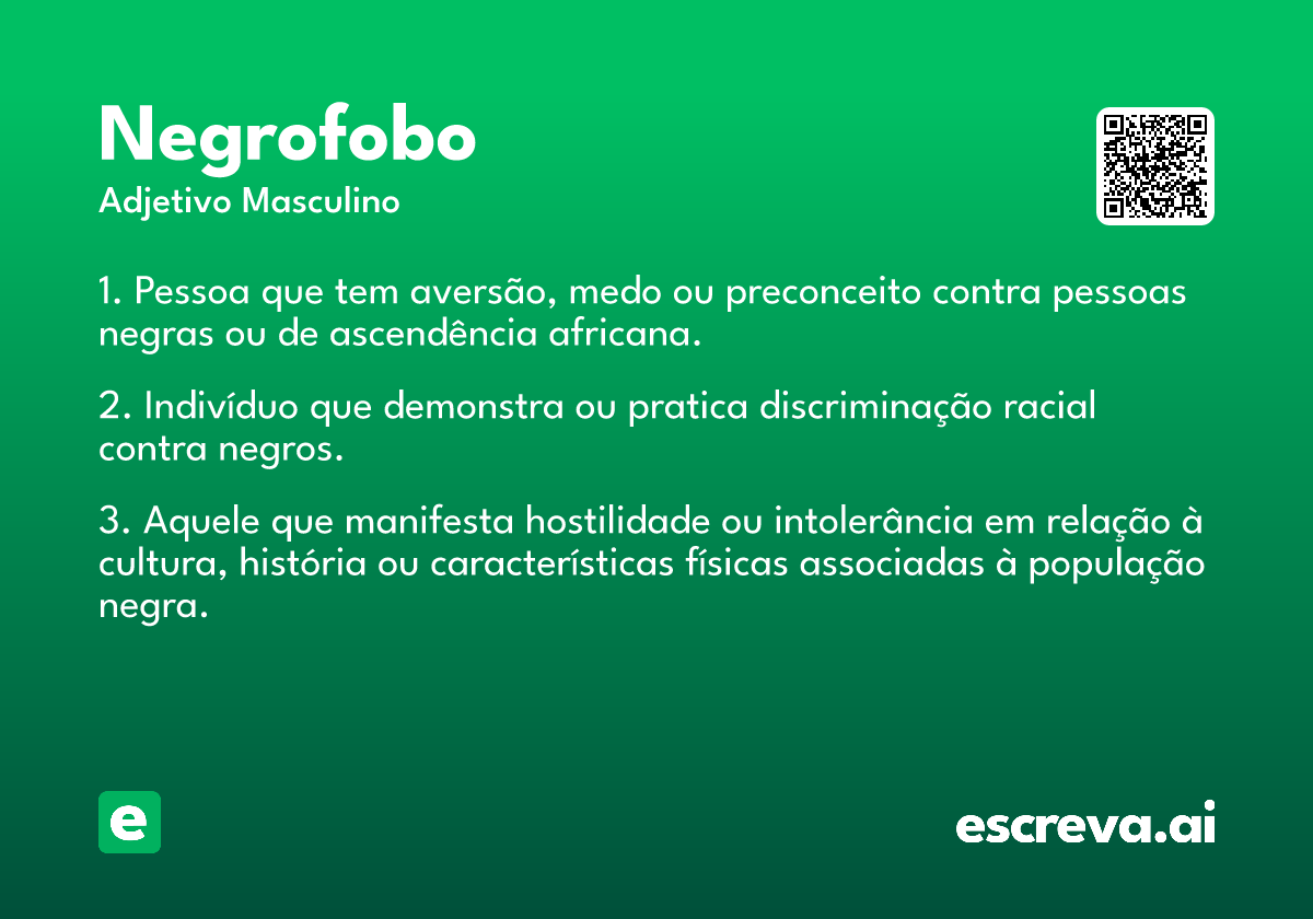 negrofobo