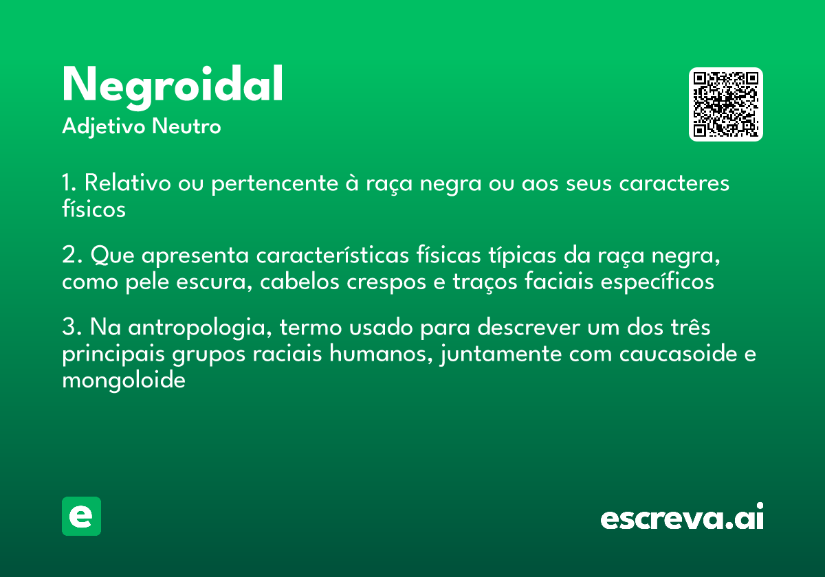 negroidal