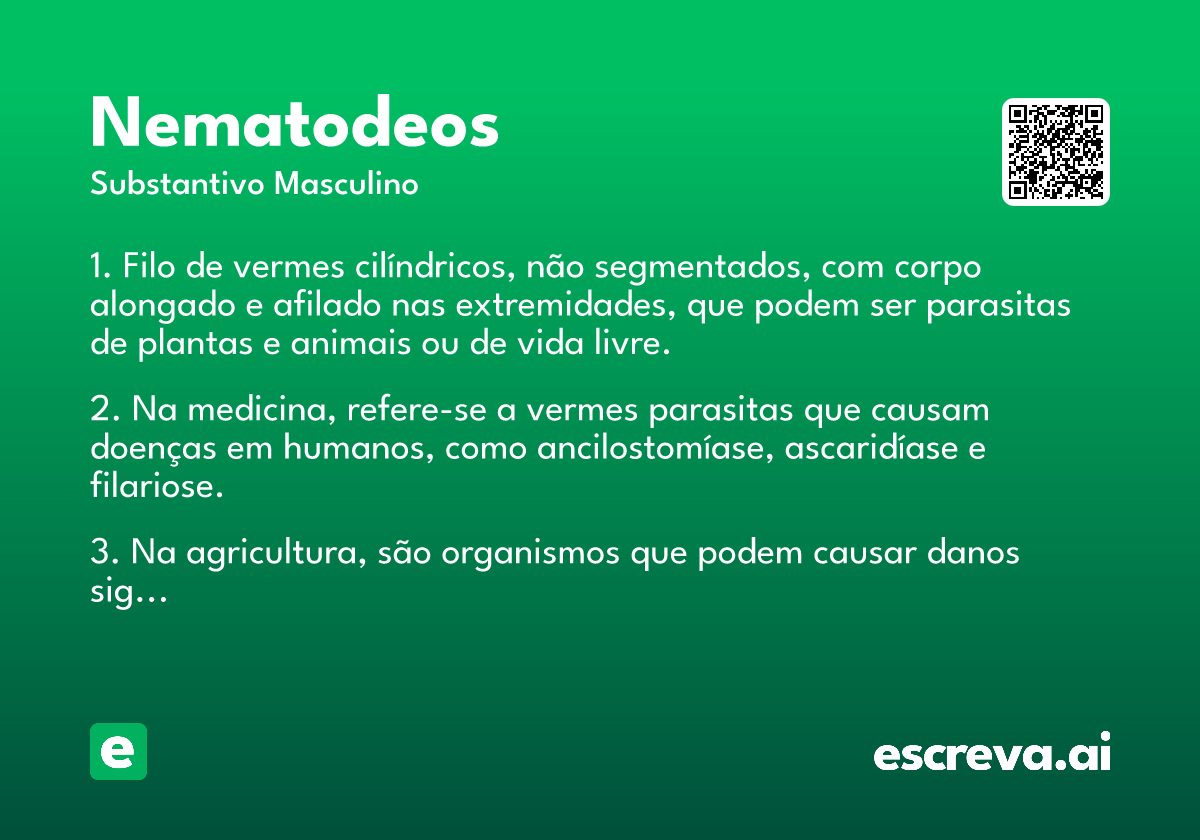 nematodeos