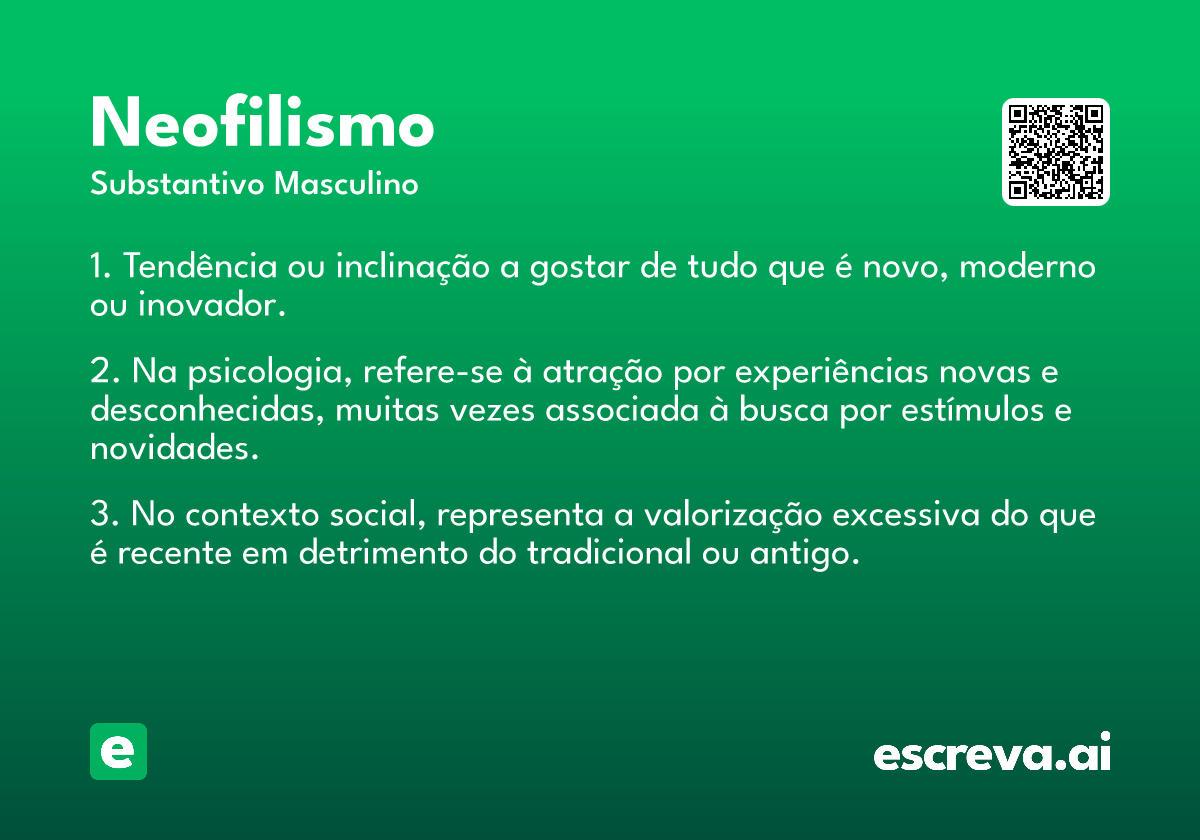 neofilismo