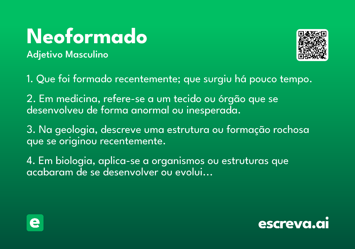 neoformado