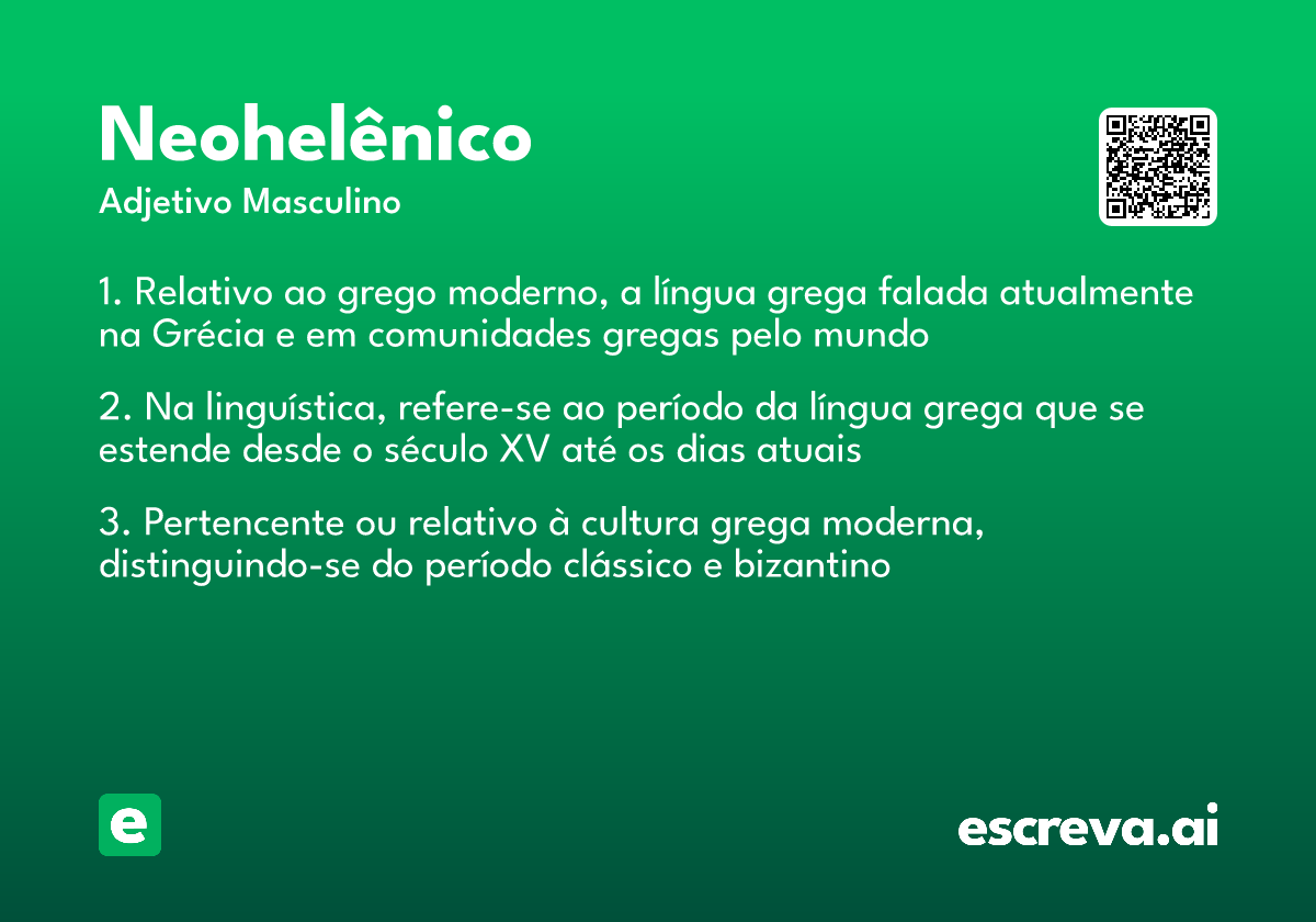 neohelênico