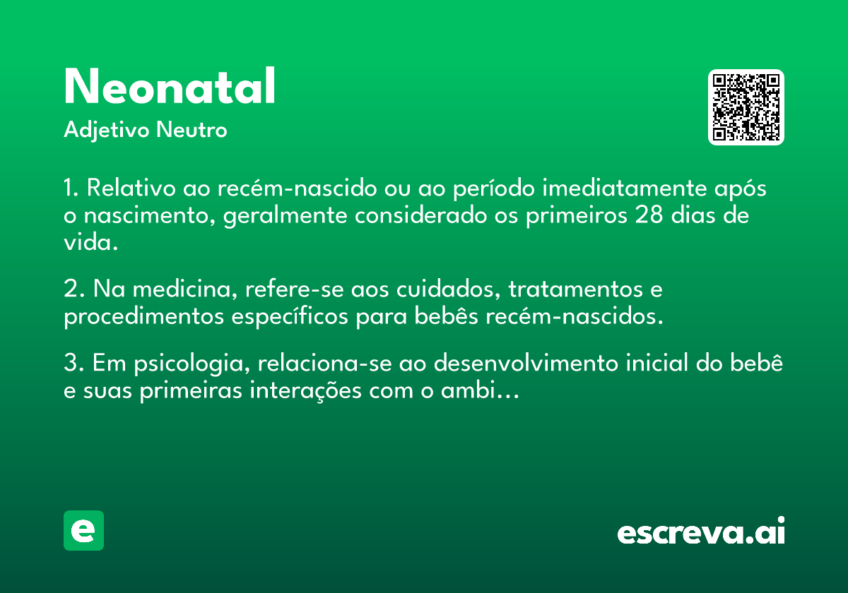 neonatal
