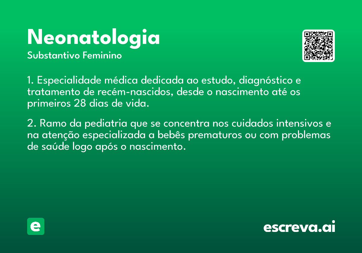 neonatologia