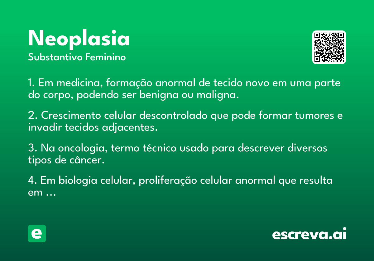 neoplasia