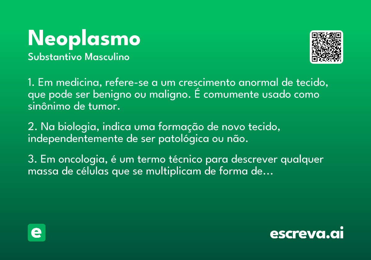 neoplasmo