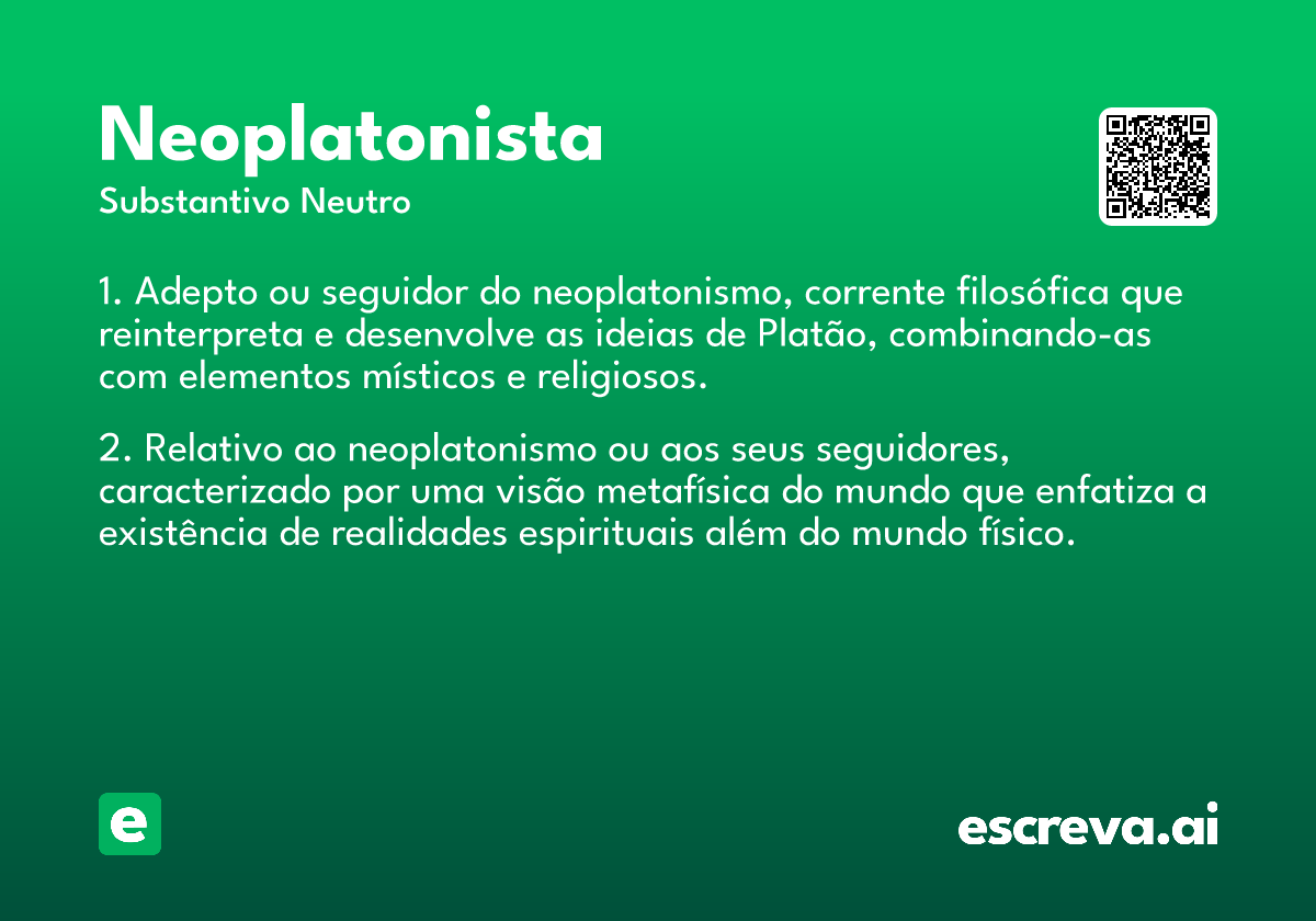 neoplatonista