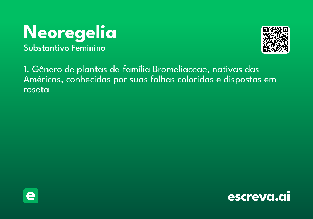 neoregelia