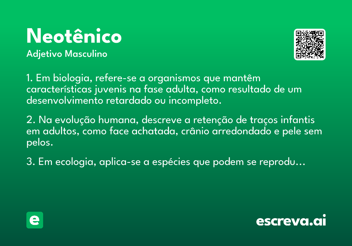 neotênico
