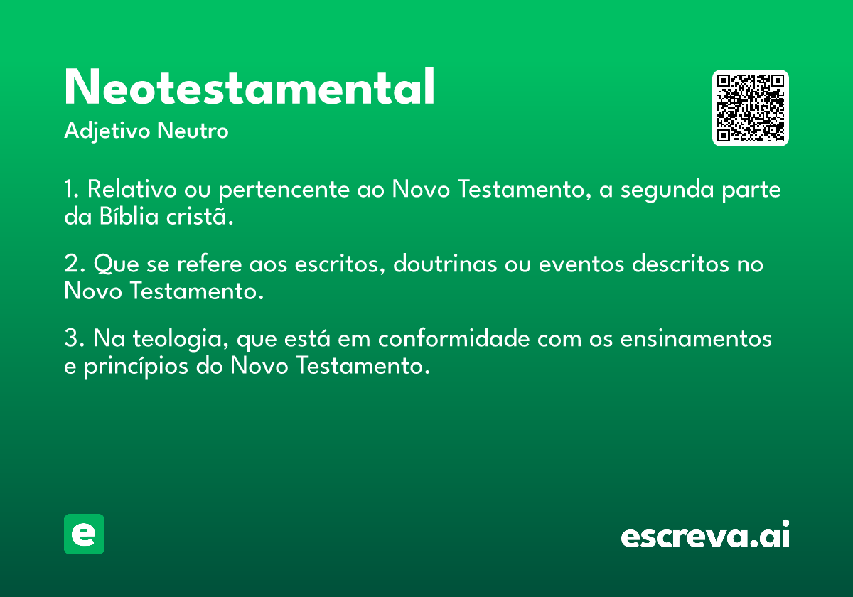 neotestamental