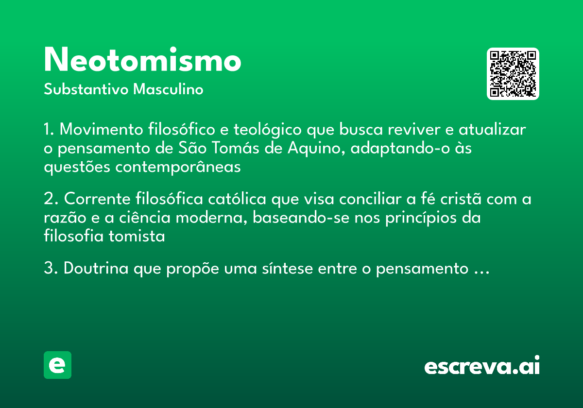 neotomismo