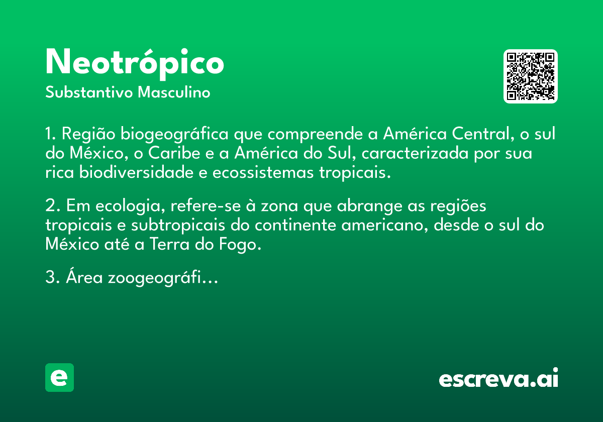 neotrópico