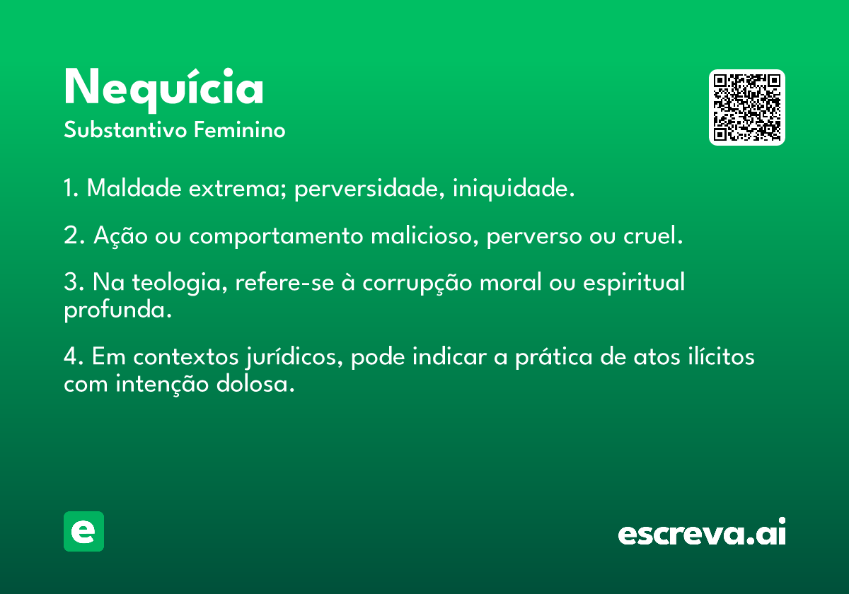nequícia
