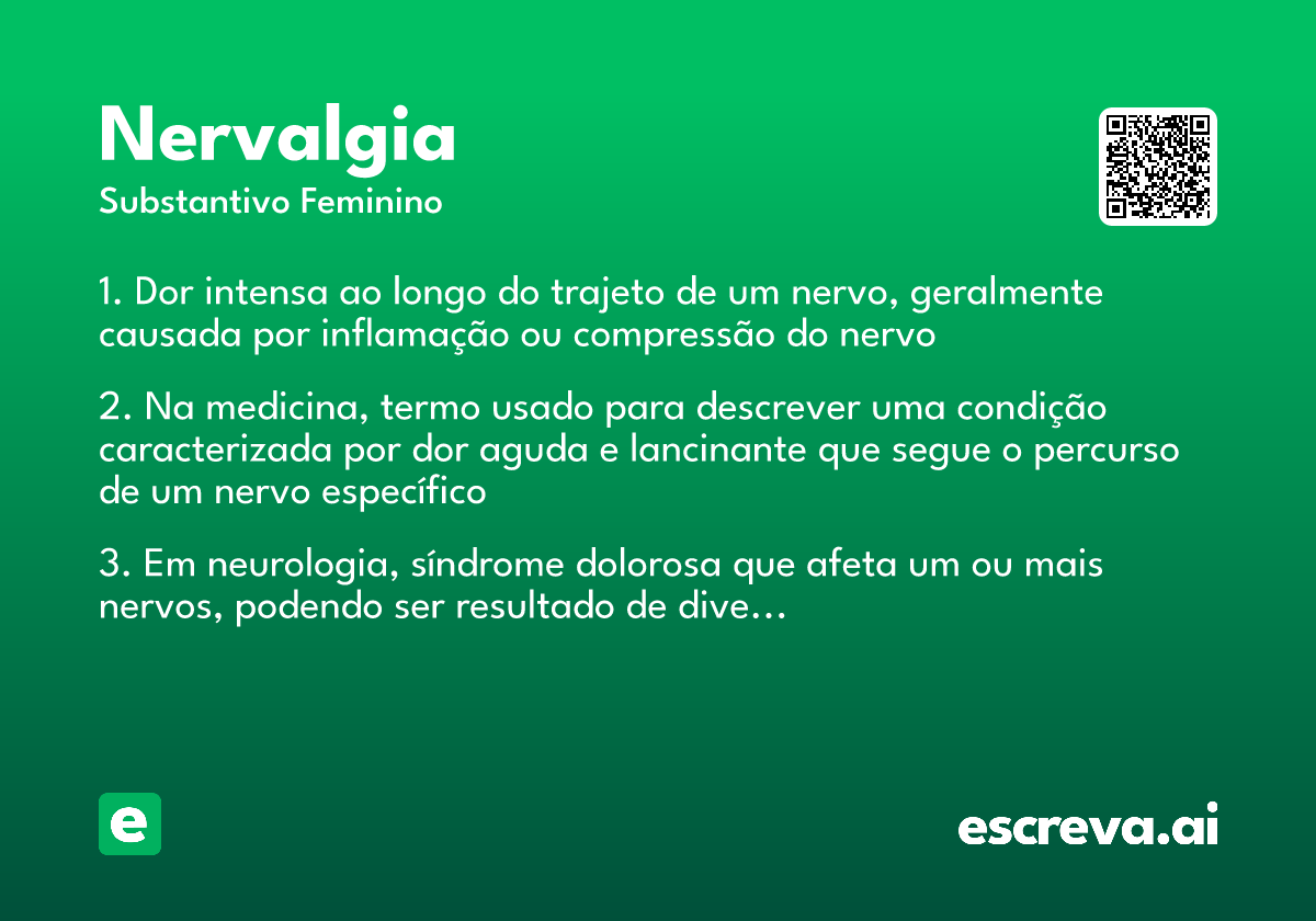 nervalgia