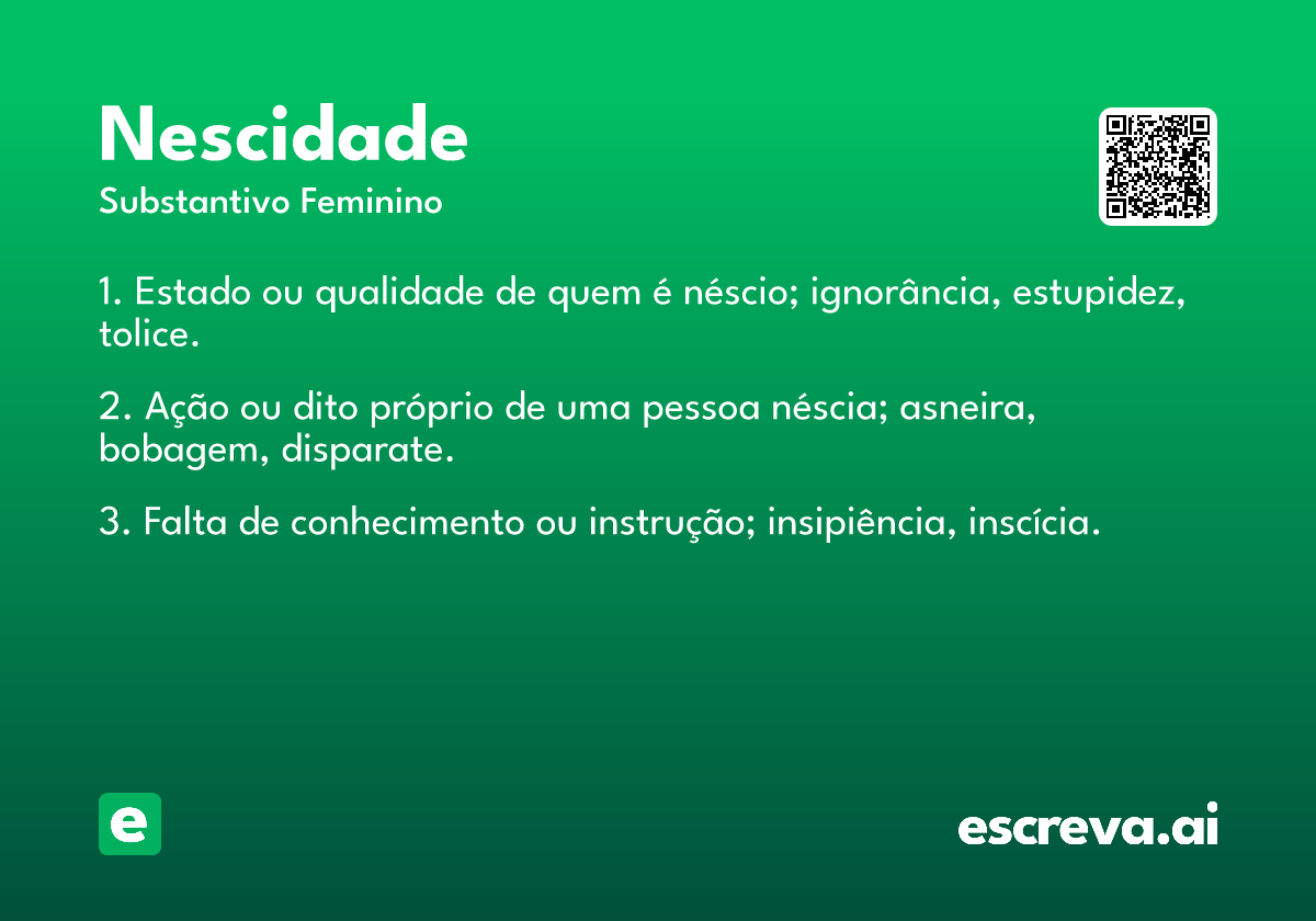 nescidade