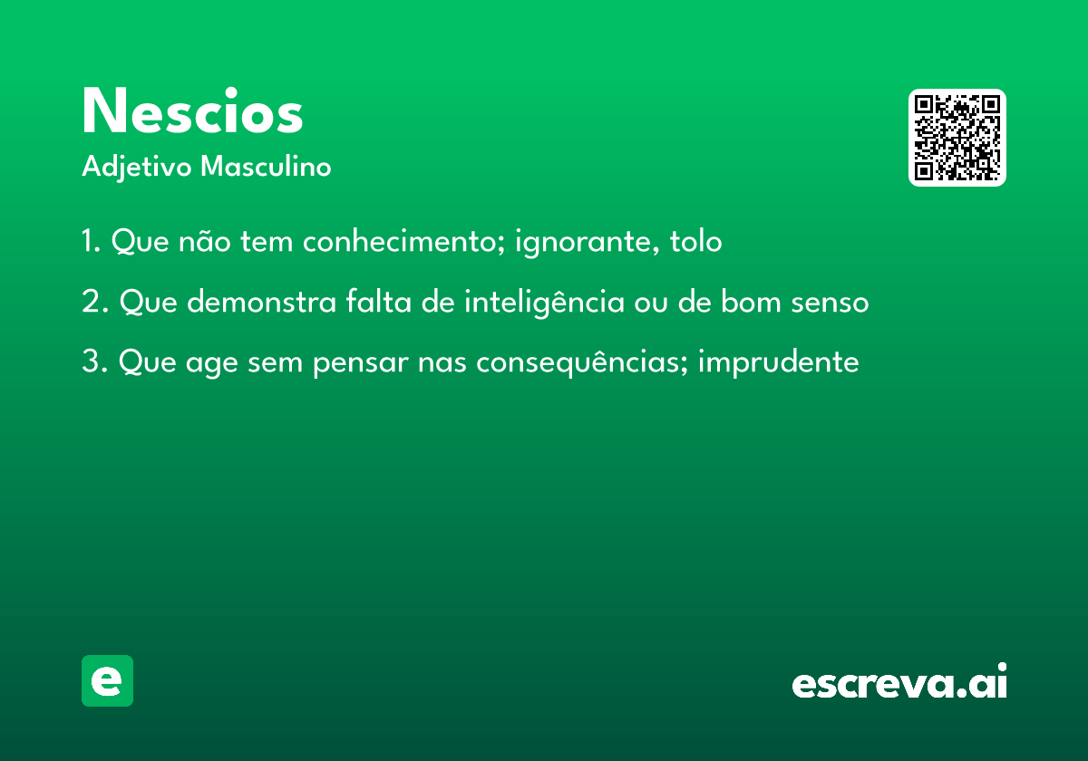 nescios