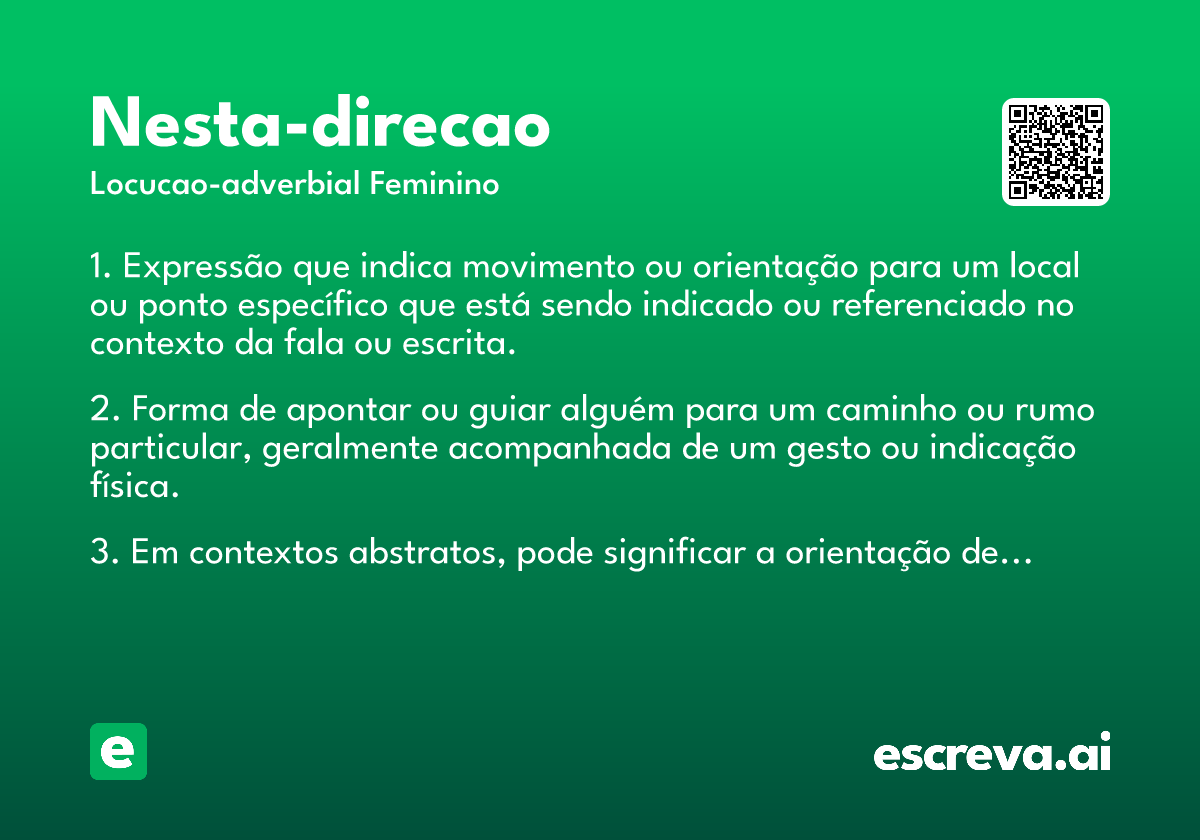 nesta-direcao