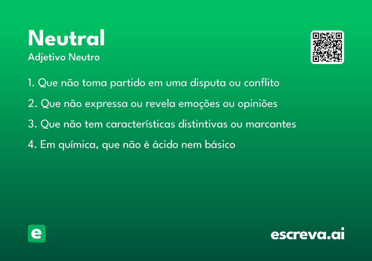 neutral