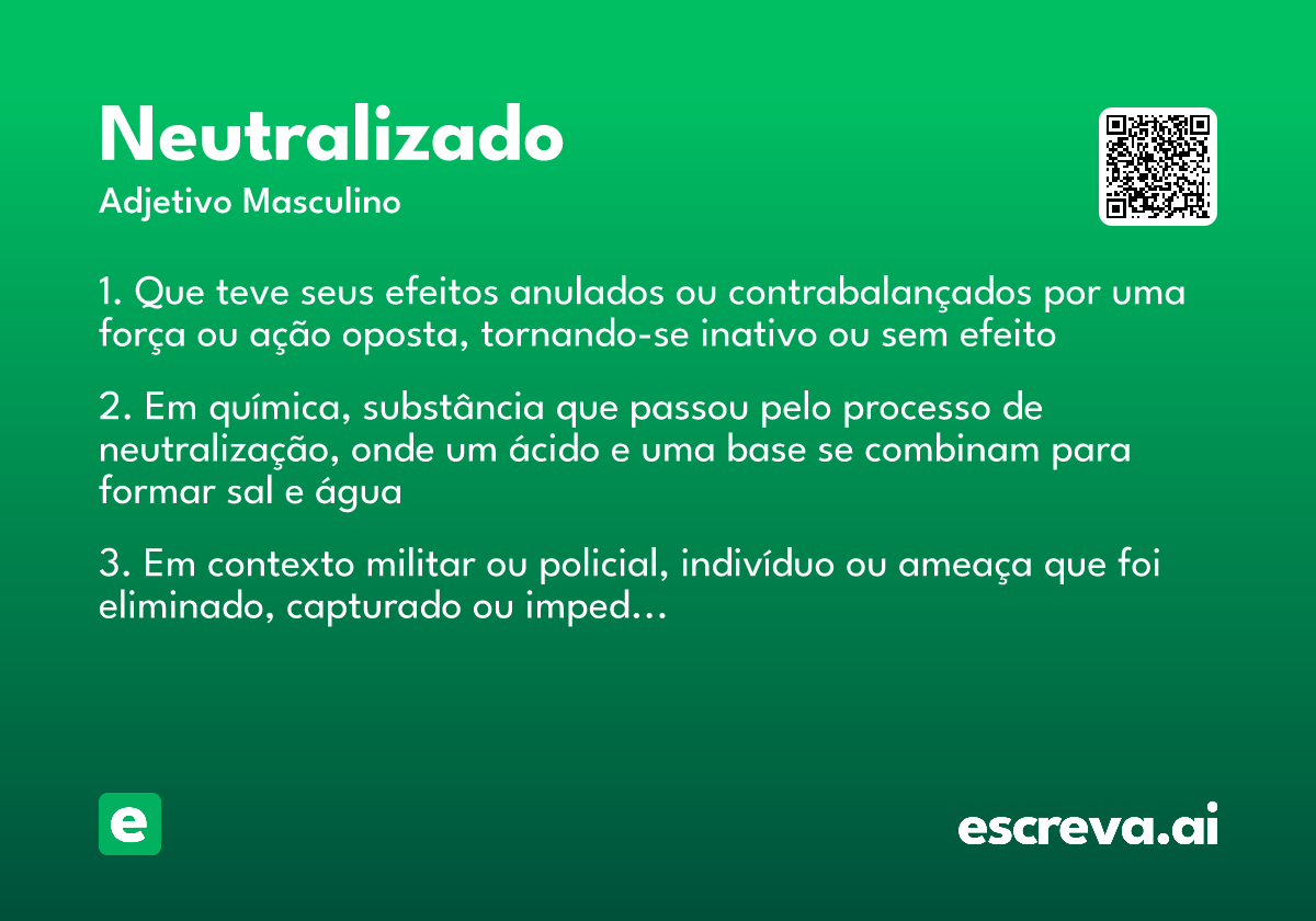 neutralizado