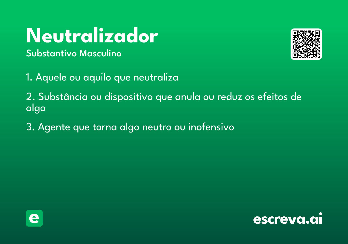 neutralizador